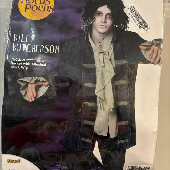 Disney Billy Butcherson Costume - Black and Cream - Picture 2 of 5